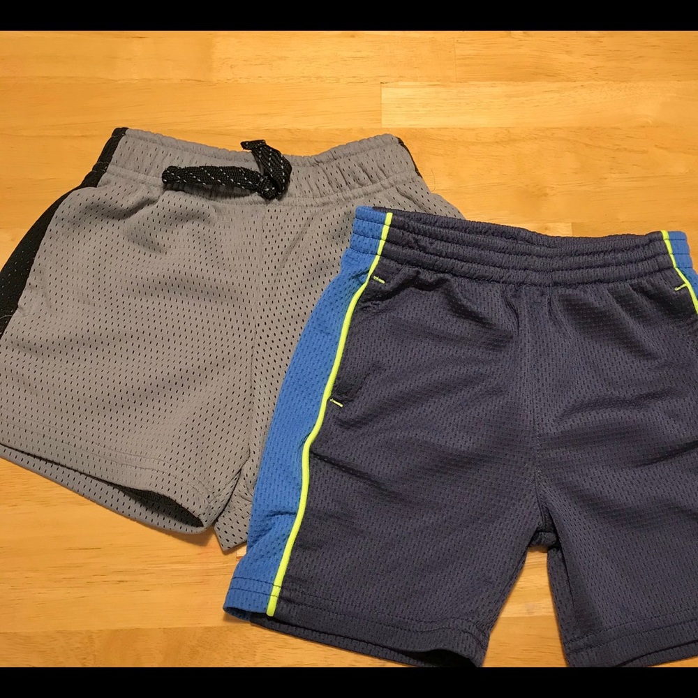 Toddler athletic mesh shorts